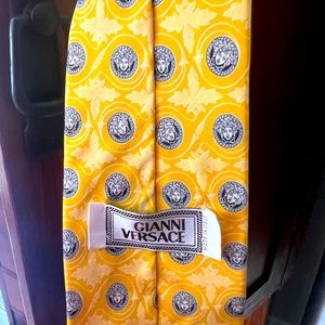 Gianni Versace tie.